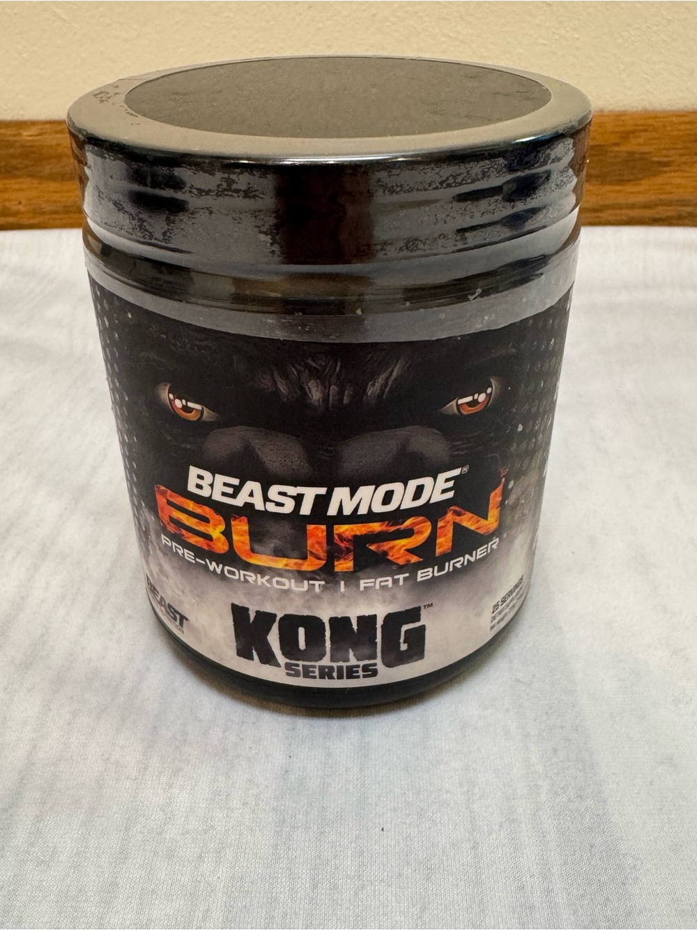 Beast Mode Burn Pre-Workout/Fat Burner Kong Series Peach Sangria 25 Servings New